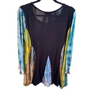 Greater Good tie dye tunic top l/xl